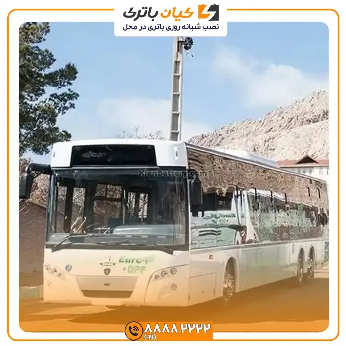 باتری اتوبوس شهری آذهایتکس 14 شهری آذهایتکس 7