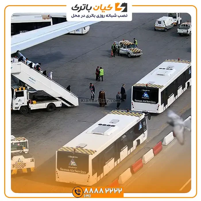 باتری اتوبوس فرودگاهی آذهایتکس 21 فرودگاهی آذهایتکس 1