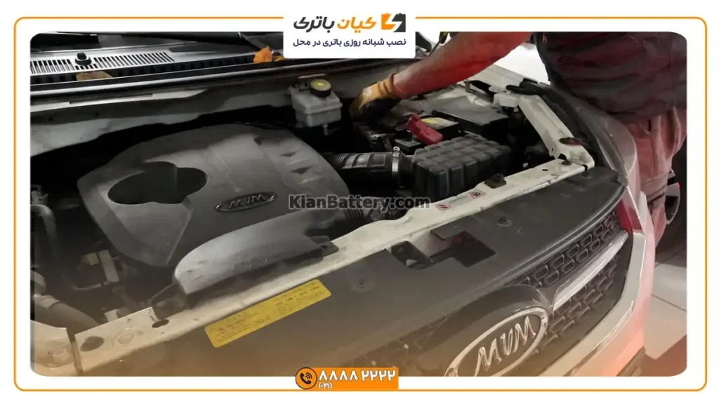 و نصب شبانه روزی باتری ام وی ام ایکس 22