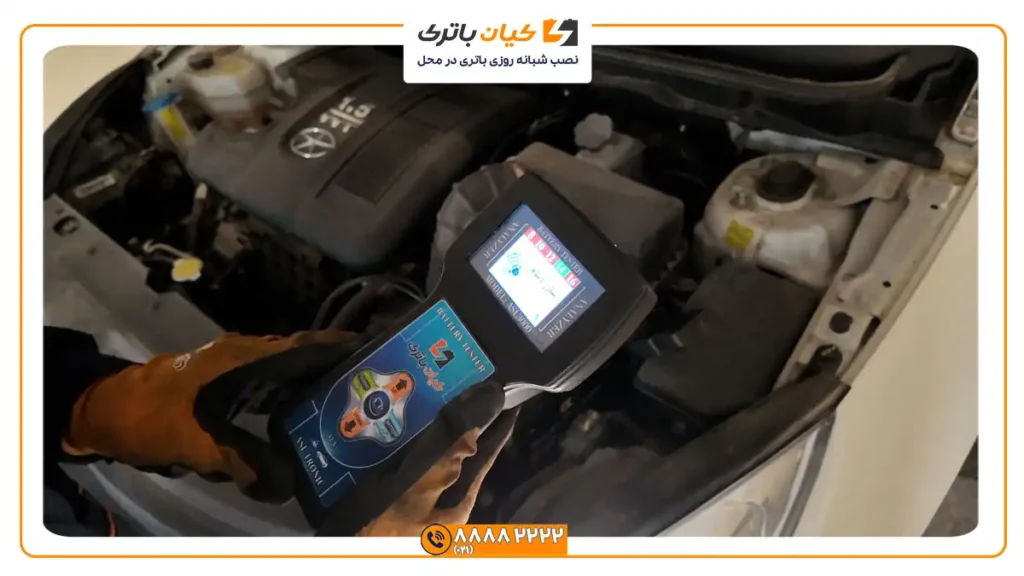 تست باتری جک جی 4