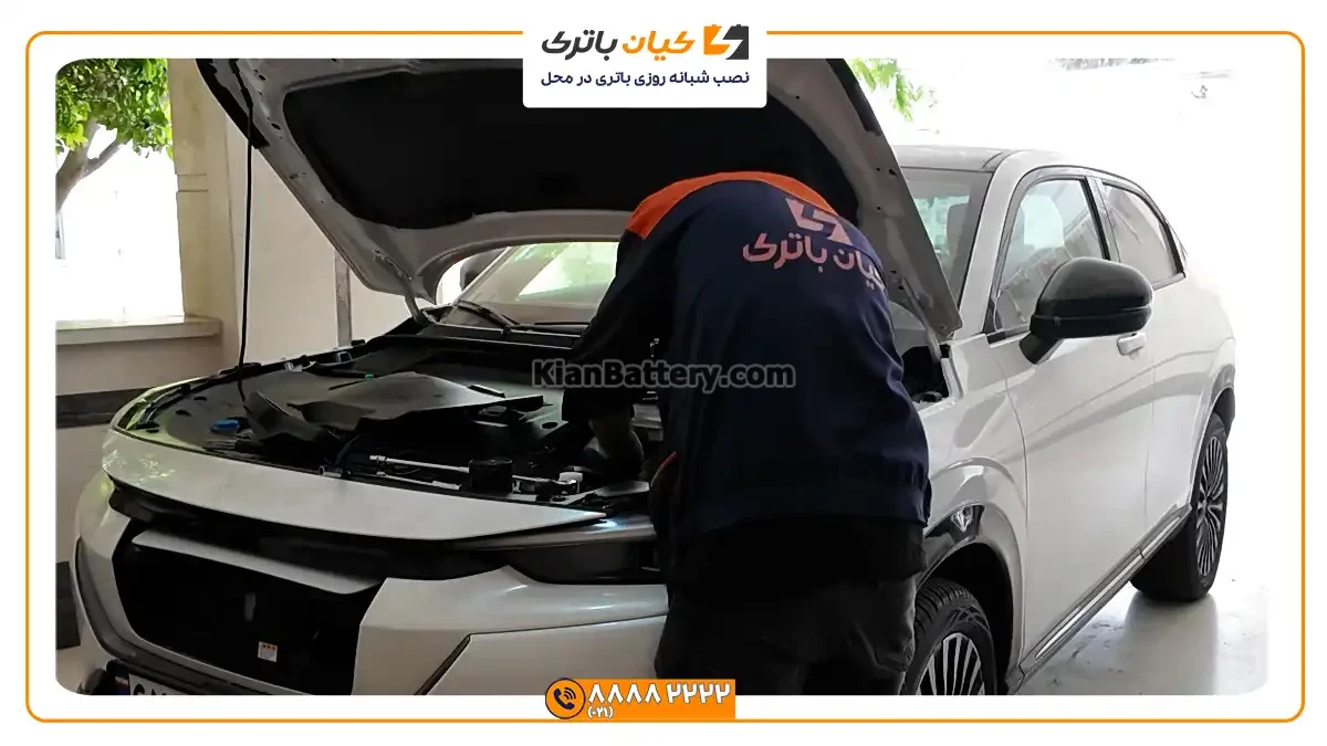 باتری مناسب خودروهای هوندا 2 تعویض باتری ENS1 هوندا