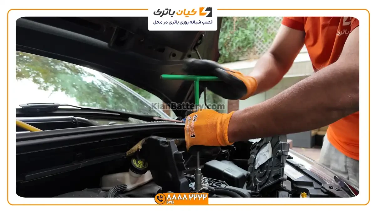 باتری مناسب خودروهای دی اس 5 تعویض و نصب باتری دی اس 3