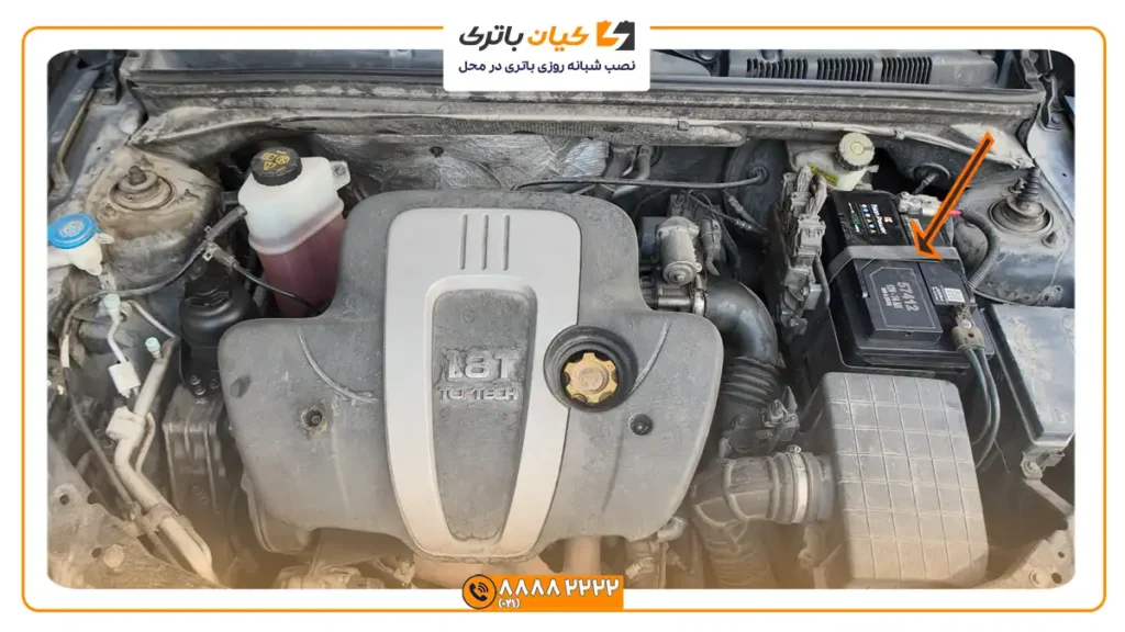باتری ام جی 550