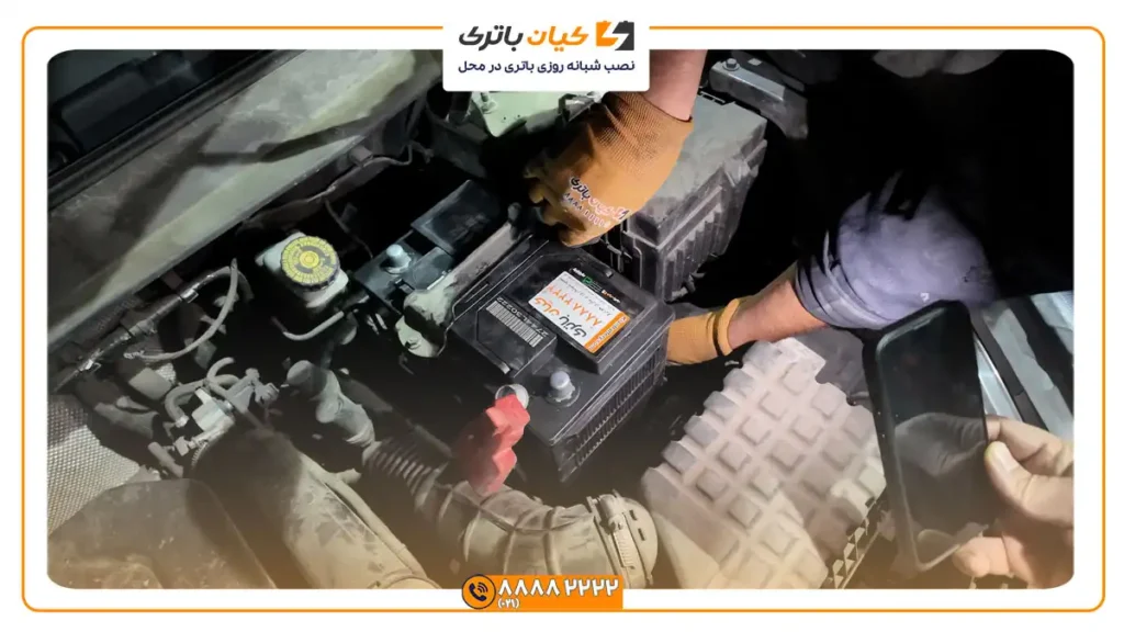 نصب باتری تیگو 7