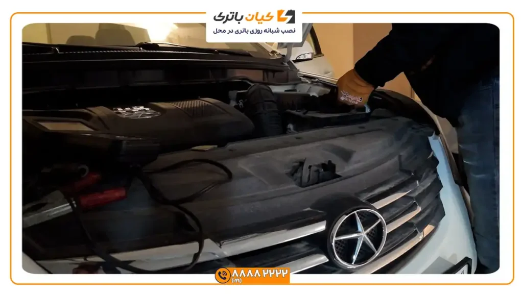نصب باتری جک جی 4