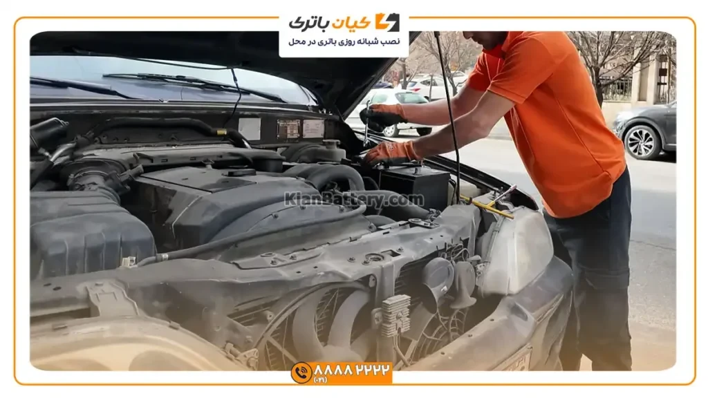 نصب باتری سانگ یانگ موسو