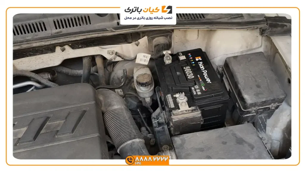نصب باتری کیان پاور بر روی خودرو بسترن B30