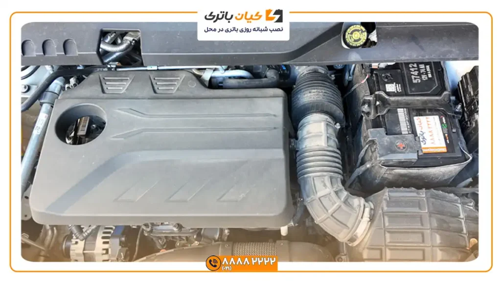باتری کیان پاور بر روی تیگو پرو 8