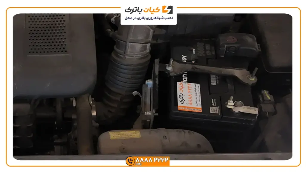 نصب باتری کیان پاور بر روی جک جی 4
