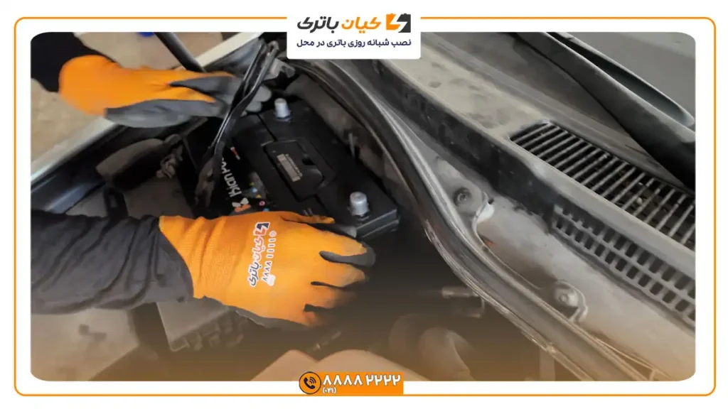 باتری کیان پاور بر روی لکسوس is300