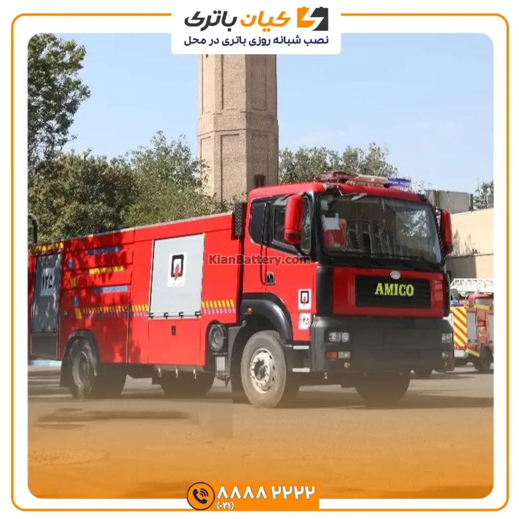باتری کامیون و آتشنشانی آمیکو M2631 21 آمیکو M2631 3