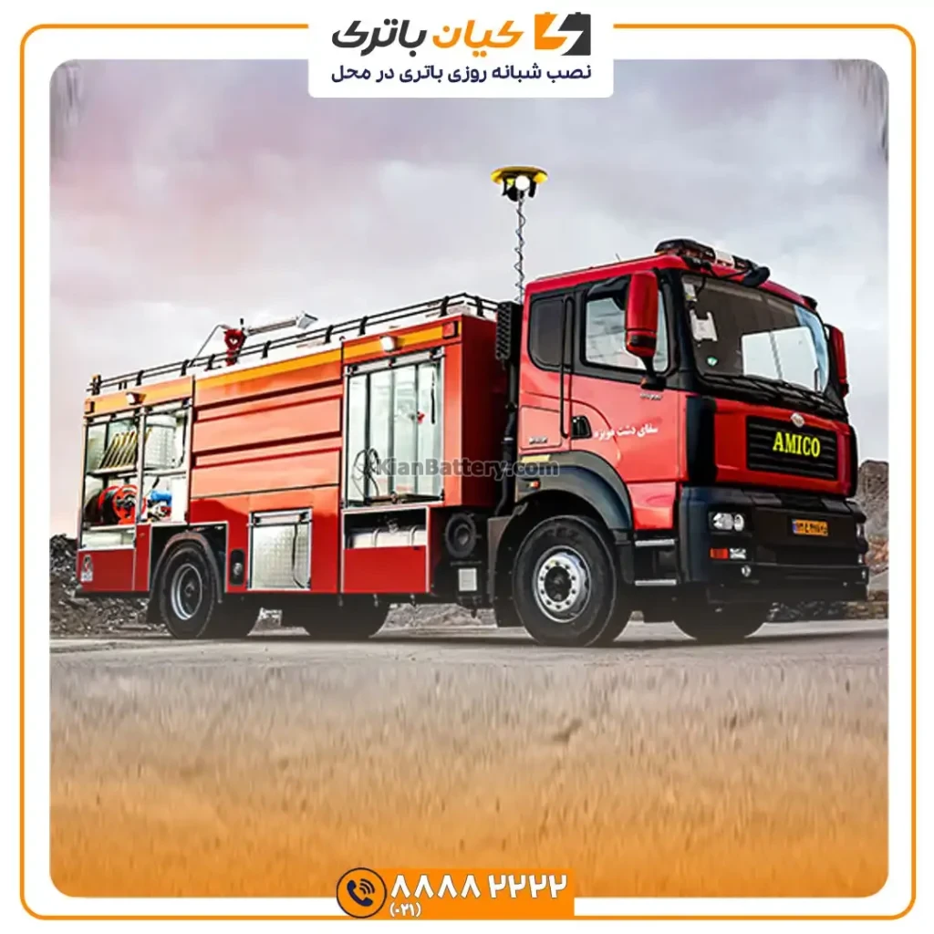 باتری کامیون و آتشنشانی آمیکو M2631 20 آمیکو M2631 4
