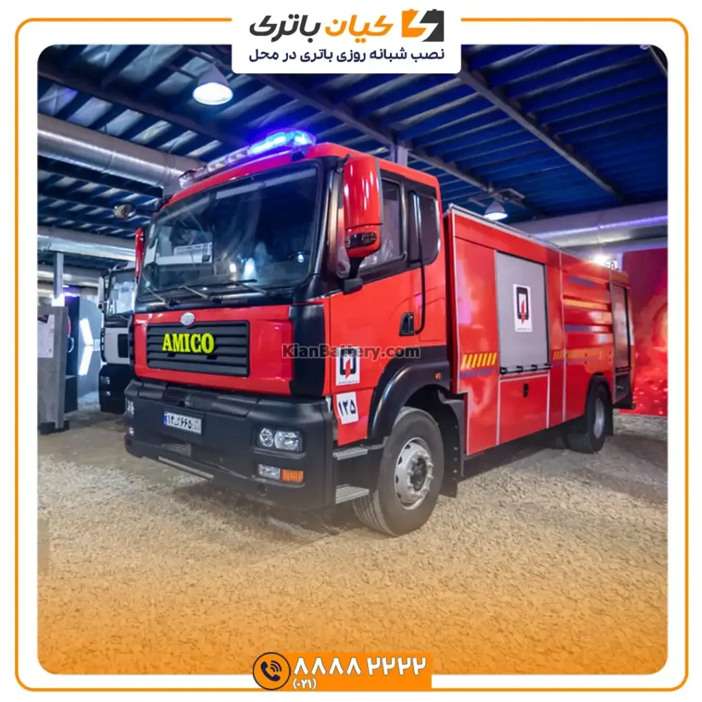 باتری کامیون و آتشنشانی آمیکو M2631 19 آمیکو M2631 5