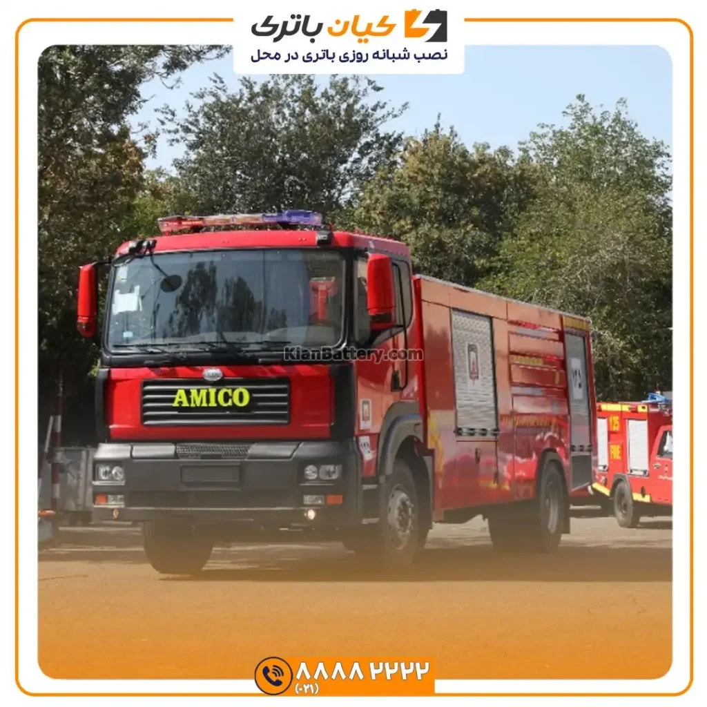باتری کامیون و آتشنشانی آمیکو M2631 18 آمیکو M2631 6