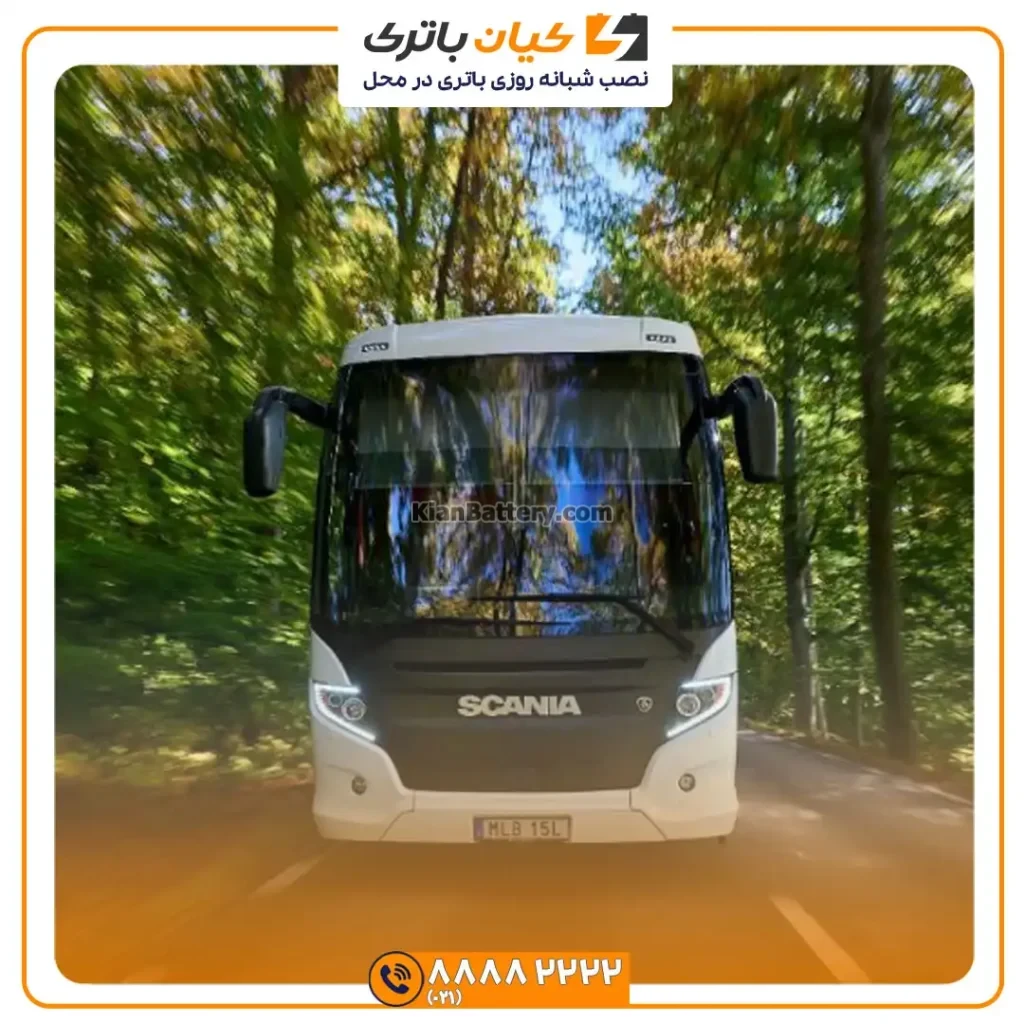 باتری اتوبوس اسکانیا مارال 4214 LX (سه محور) 16 اسکانیا مارال 4214 LX 4