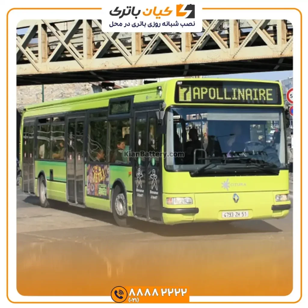 باتری اتوبوس رنو 2612 – C 30 رنو 2612 – C 3