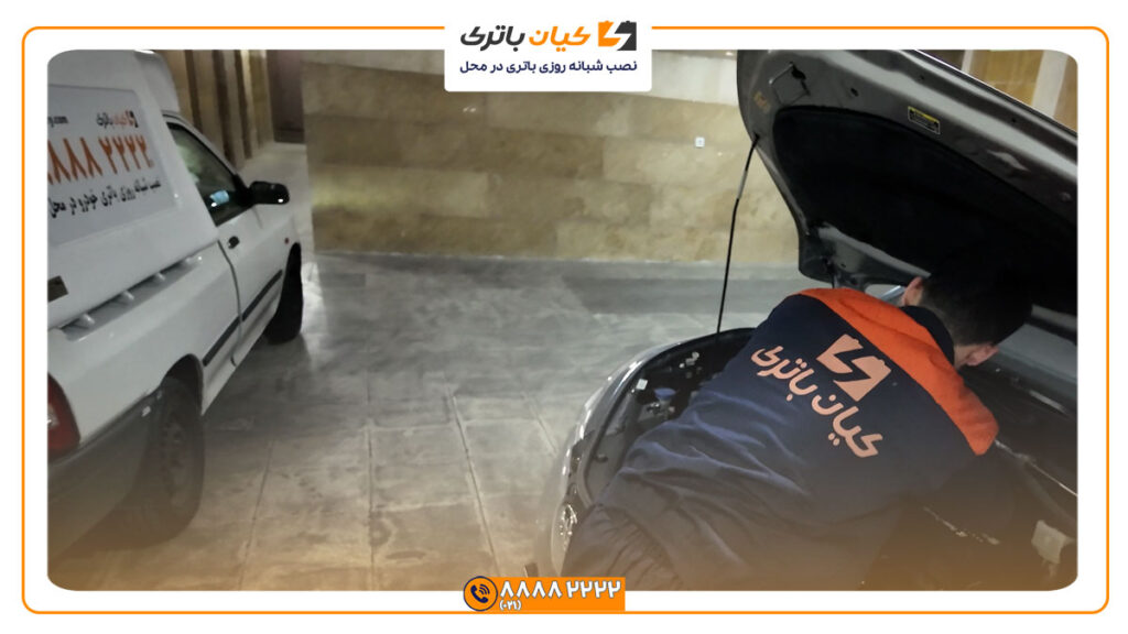 و نصب باتری CHR تویوتا