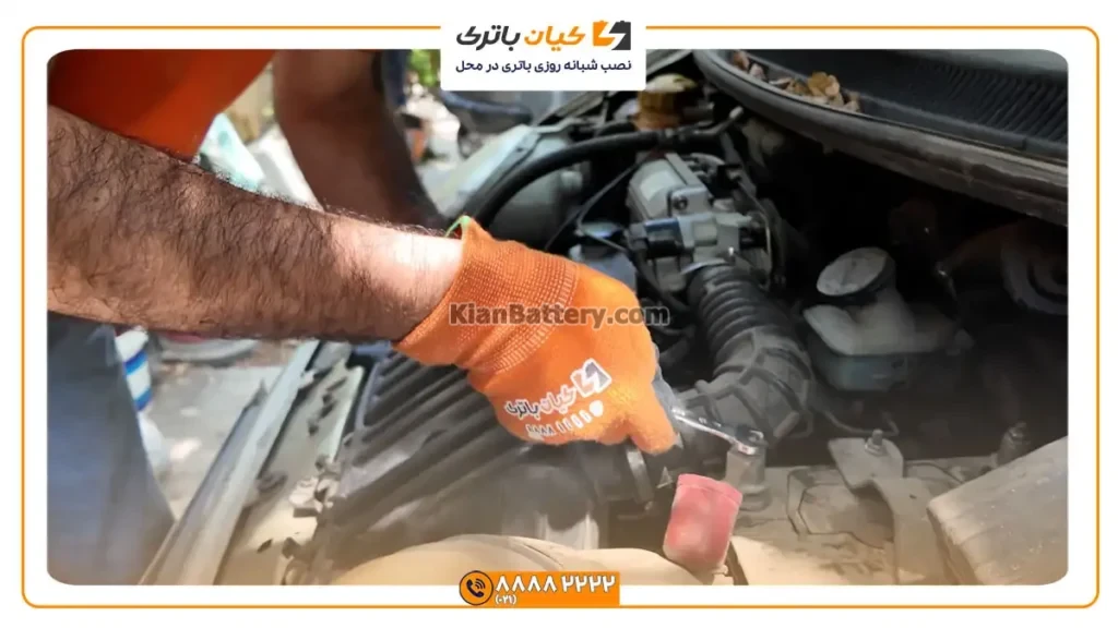 و نصب باتری دوو ماتیز