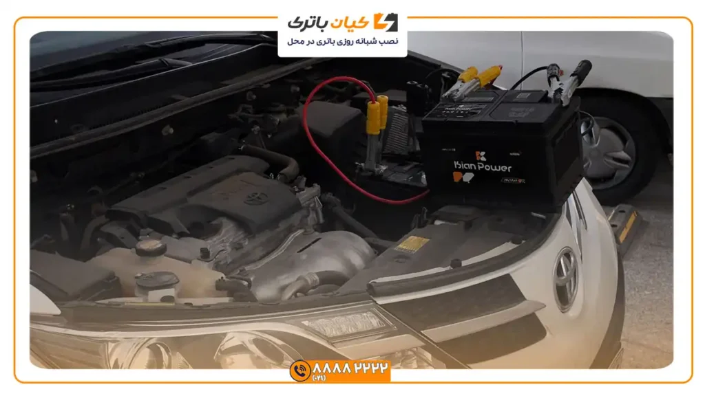 و نصب رایگان باتری تویوتا راو 4