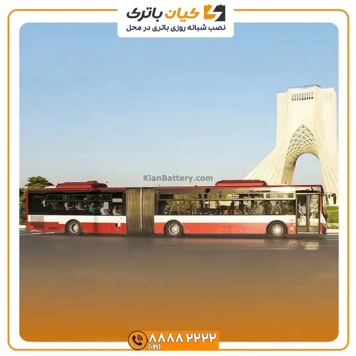 باتری بی آر تی 18 متری 21 آرتی 18 متری 6