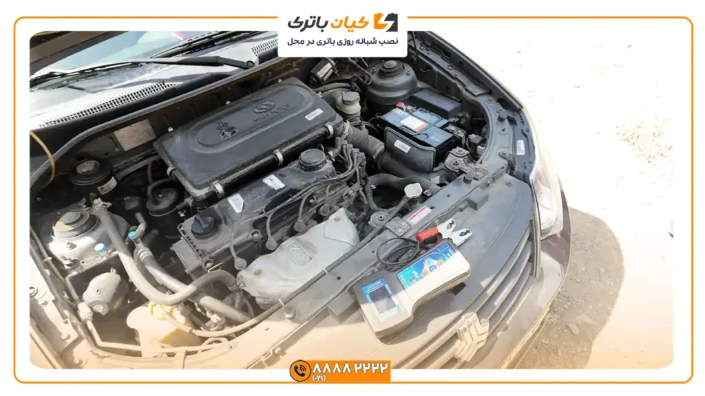 تست باتری ساینا