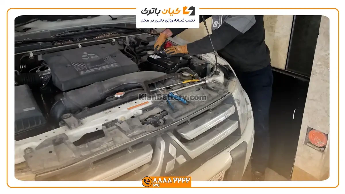 تعویض باتری میتسوبیشی پاجرو