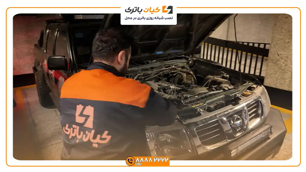 باتری مناسب خودروهای نیسان 3 تعویض باتری نیسان رونیز