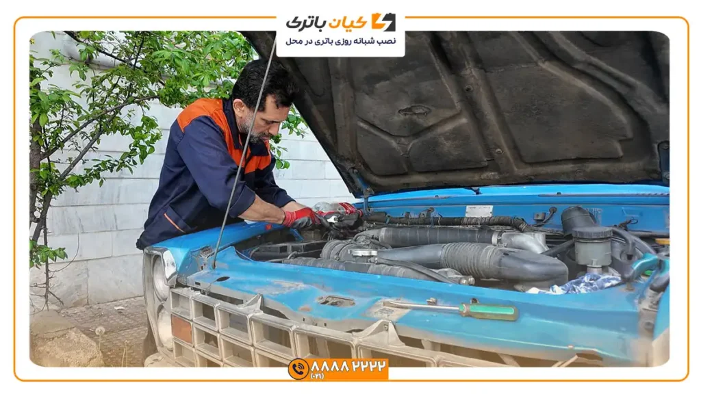 باتری نیسان وانت دیزل