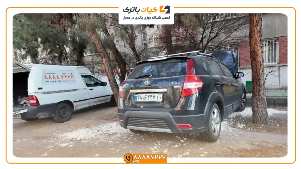 حمل و نصب رایگان باتری اچ سی کراس