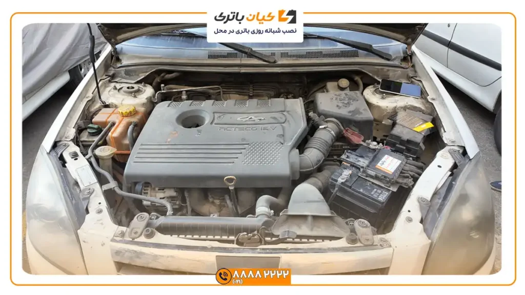محل باتری ام وی ام 530
