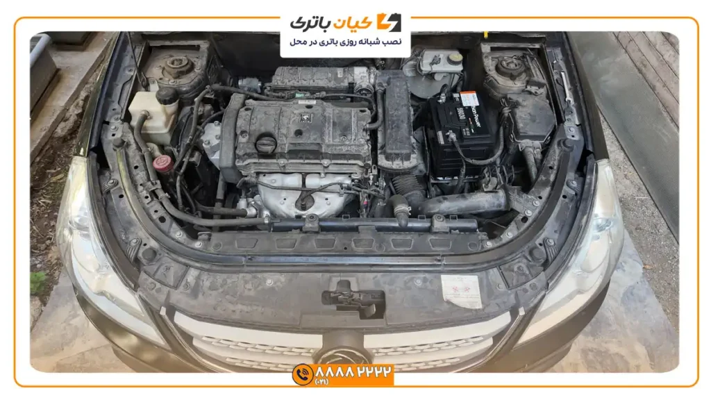 محل باتری اچ سی کراس