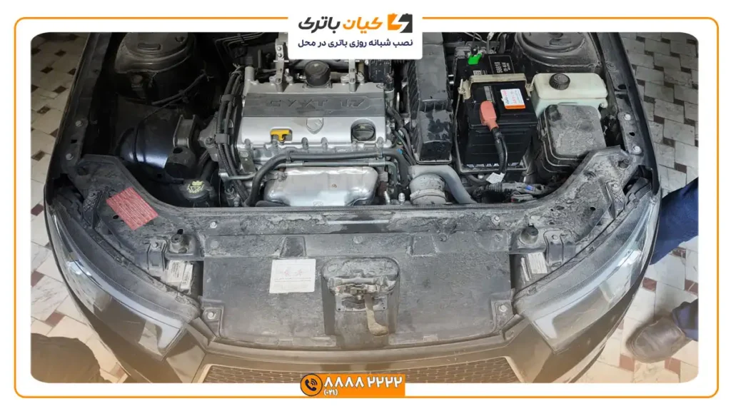 محل نصب باتری خودرو دنا