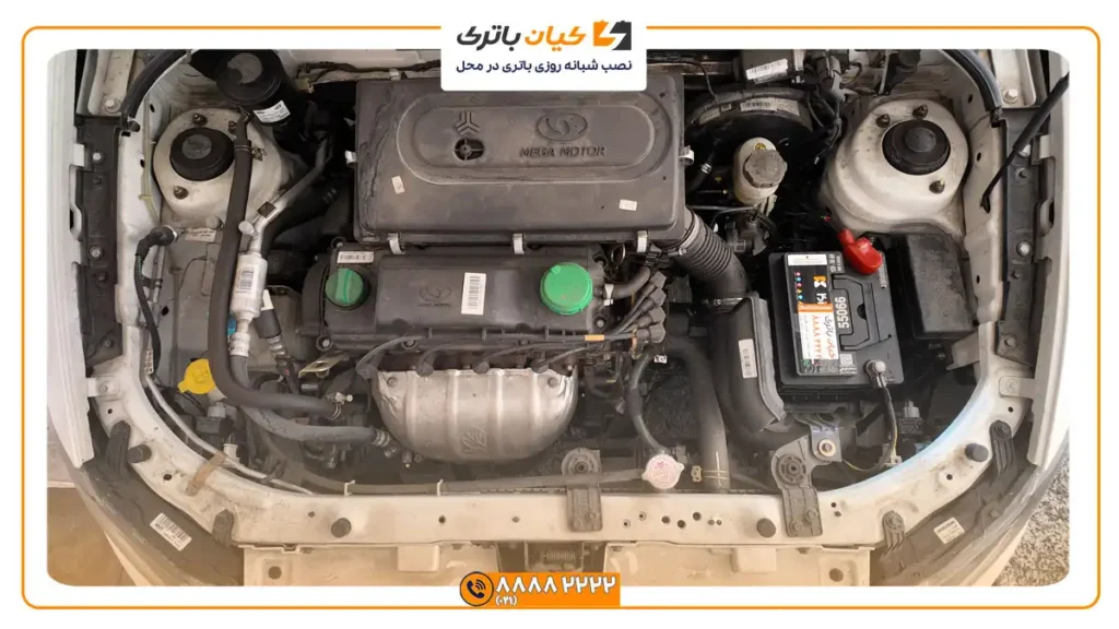 محل باتری خودرو کوییک