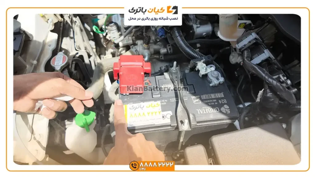 محل باتری سوزوکی فرانکس