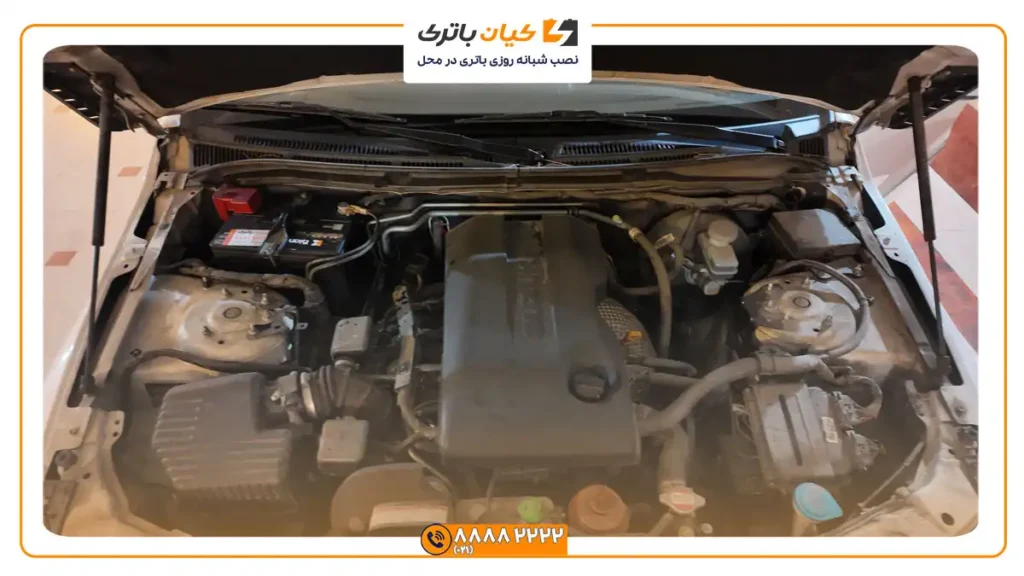 محل قرارگیری باتری سوزوکی ویتارا