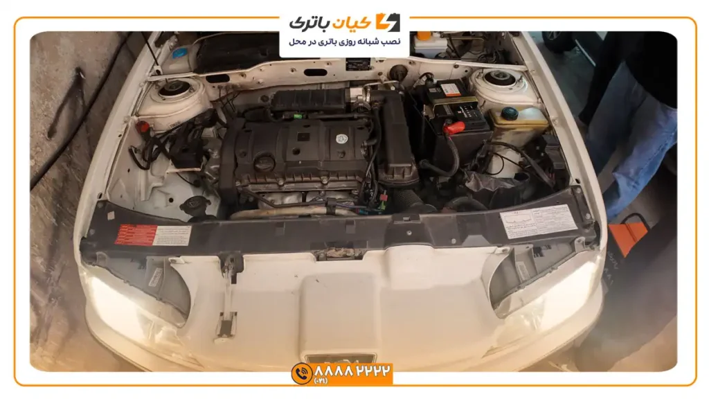 محل باتری پژو پارس