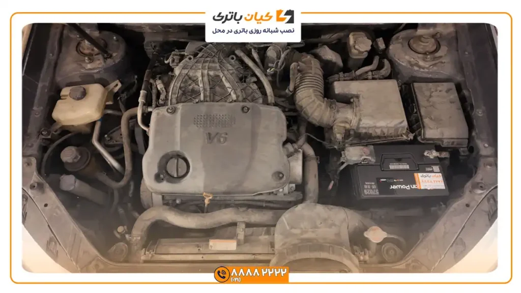 محل باتری کیا اپتیما