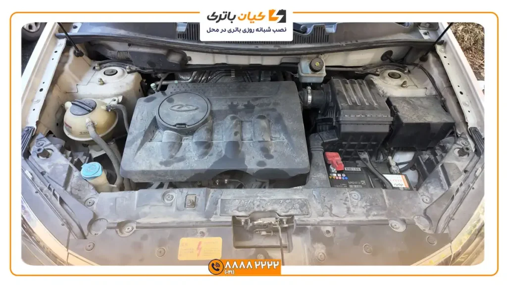 نصب باتری چری تیگو 5