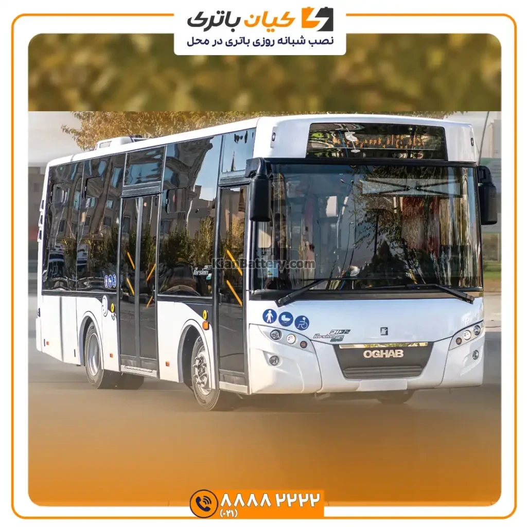 باتری میدل باس شهری LCK690 ( CNG) 20 باس شهری CNG 2
