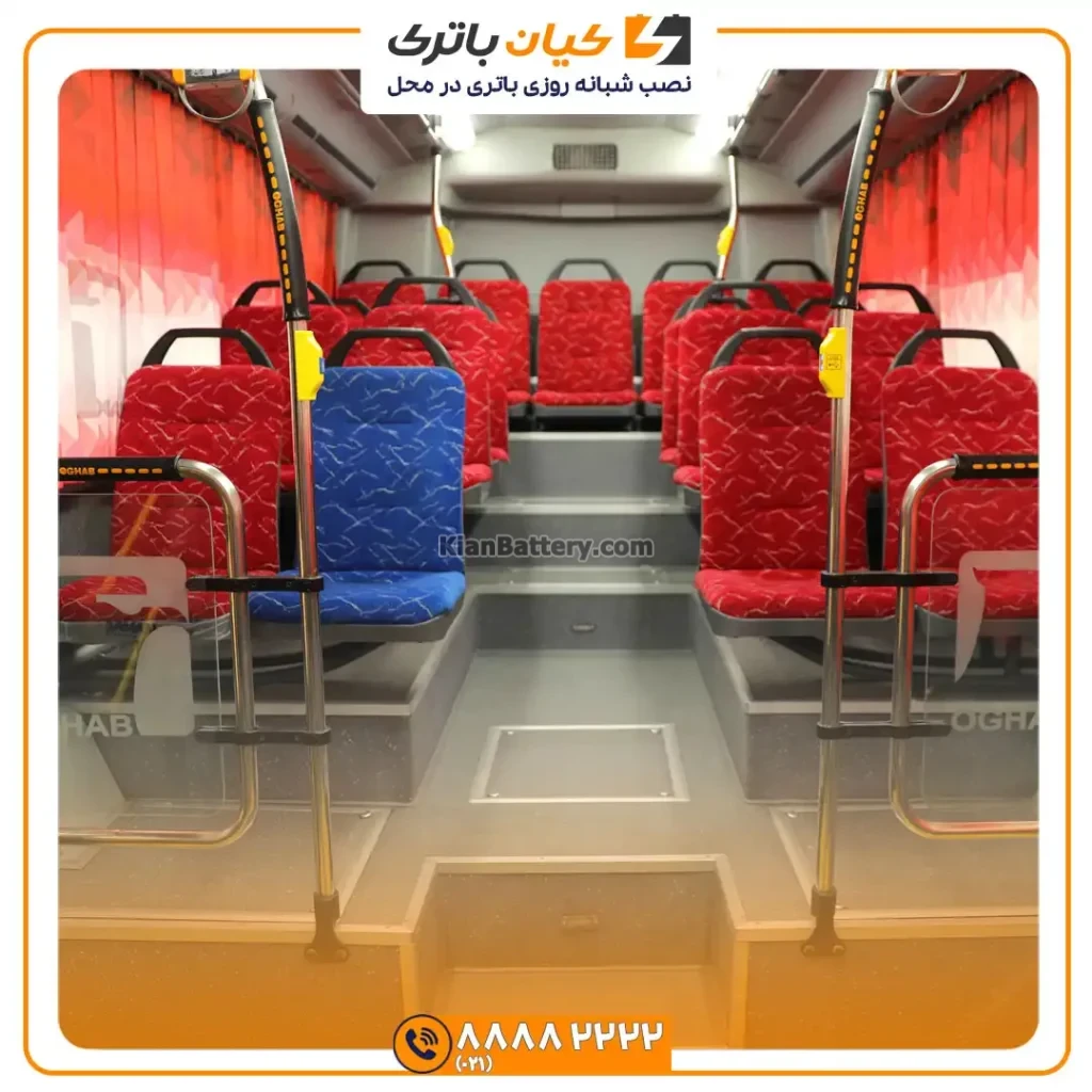 باتری میدل باس شهری LCK690 ( CNG) 16 باس شهری CNG 6