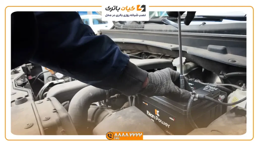 نصب باتری جک اس 5