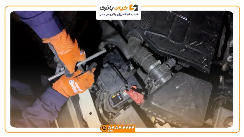 نصب باتری ام وی ام 530
