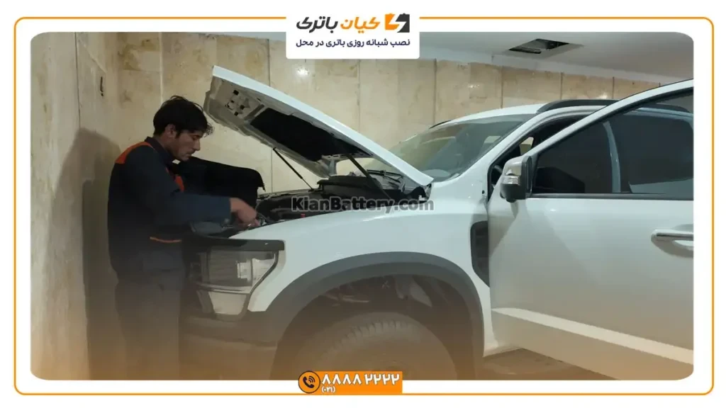 نصب باتری بر روی ZX G9