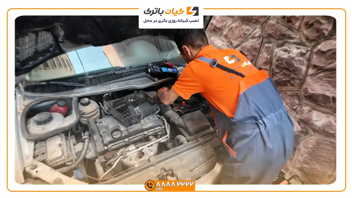باتری مناسب خودروهای پژو 3 نصب باتری بر روی پژو 206