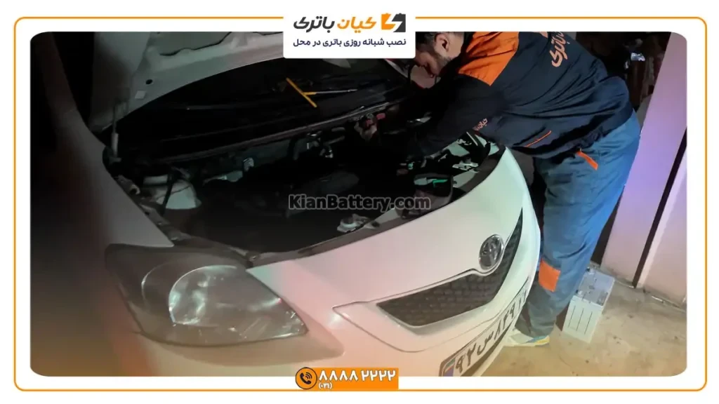 باتری تویوتا یاریس