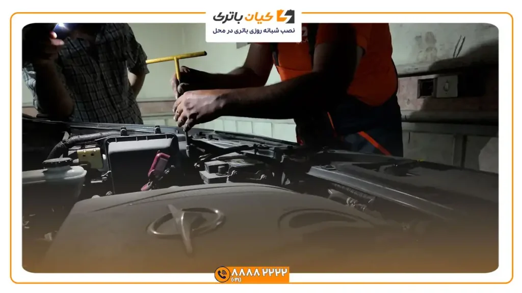 نصب باتری هایما اس 7