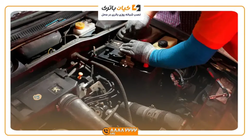 نصب شبانه روزی باتری پژو 405