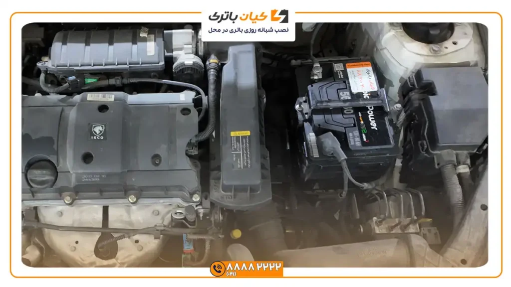نصب باتری کیان پاور بر روی اچ سی کراس