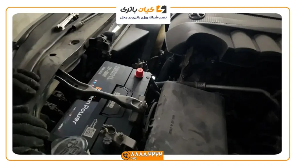نصب باتری کیان پاور بر روی تویوتا لندکروز