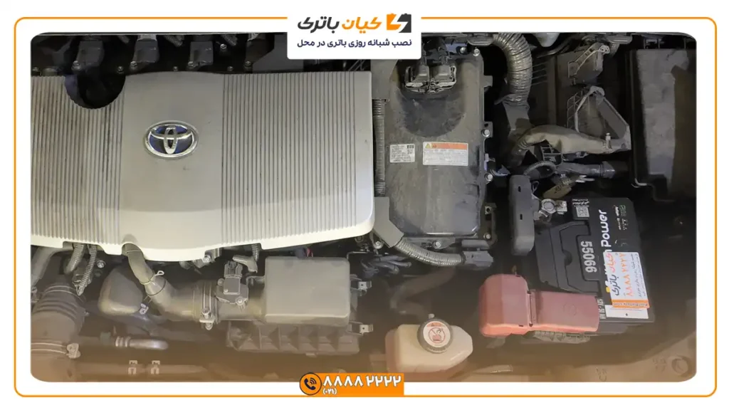 باتری کیان پاور بر روی تویوتا پریوس